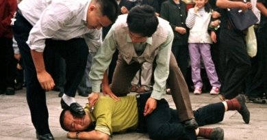 Незаконный арест последователя Фалуньгун в Китае