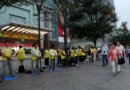 Практикующие Фалуньгун проводят информационное мероприятие в Тайване