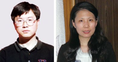 Последователи Фалуньгун Чжоу Сянян и его жена Ли Шаньшань