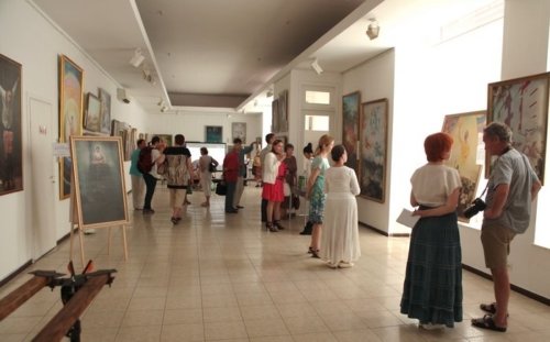 На выставке Киеве, в галерее Киевской организации Национального Союза художников Украины «Митець»