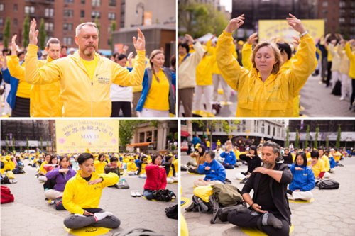 Празднование Всемирного дня Фалунь Дафа в Нью-Йорке, 2017 г. Фото: epochtimes.com