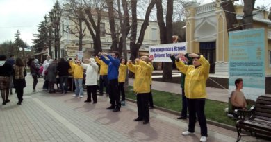 Весенняя акция «Лепестки мира» в Кисловодске
