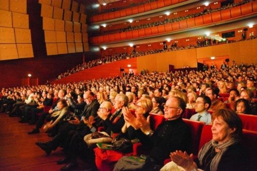 На представлении Shen Yun в театре «Арчимбольди» в Милане (Италия), 12.03.2017 г.