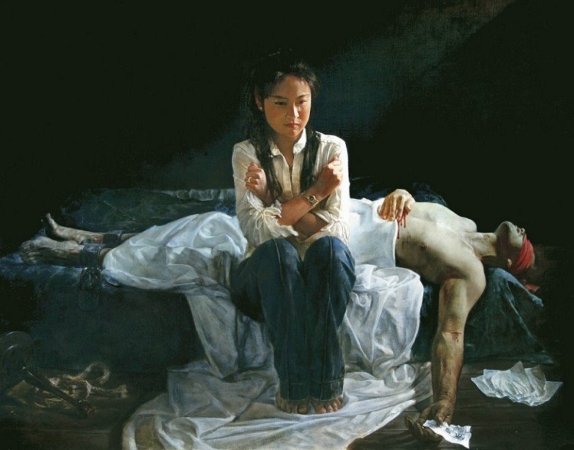 Картина Лю Юаня «Трагедия в Китае»