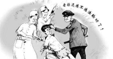 Инъекции неизвестных препаратов во время допроса последователя Фалуньгун