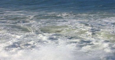 Два состояния моря: спокойное и бурное