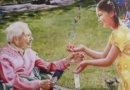 «Подарок» — картина художника Кэтлин Гиллис, одна из картин с выставки «Истина, Доброта, Терпение». Фото: falunart.org