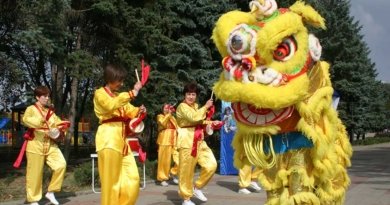 Китайский Лев радует и детей и взрослых. Фото: Оксана Щёткина