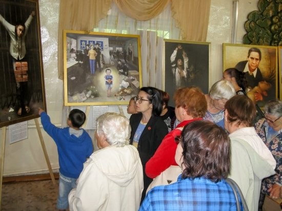 Международная художественная выставка «Истина-Доброта-Терпение», Бурятия. Фото: Елена Мякишева