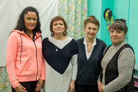 Участники семинара с Ириной Яппаровой (вторая слева)