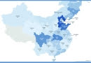 Количество центров «промывания мозгов» в китайских провинциях. Источник: Minghui.org