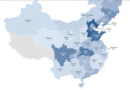 Число центров «промывания мозгов» в Китае по регионам