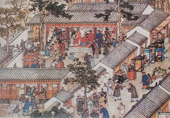 Китайские городские кварталы в древности