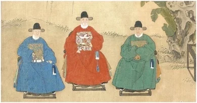 Мудрецы. Копия древнего китайского рисунка