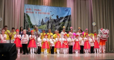 Участники праздничного концерта в Пскове