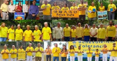 Практикующие Фалунь Дафа из Венесуэлы поздравляют Учителя Ли с Днём рождения!